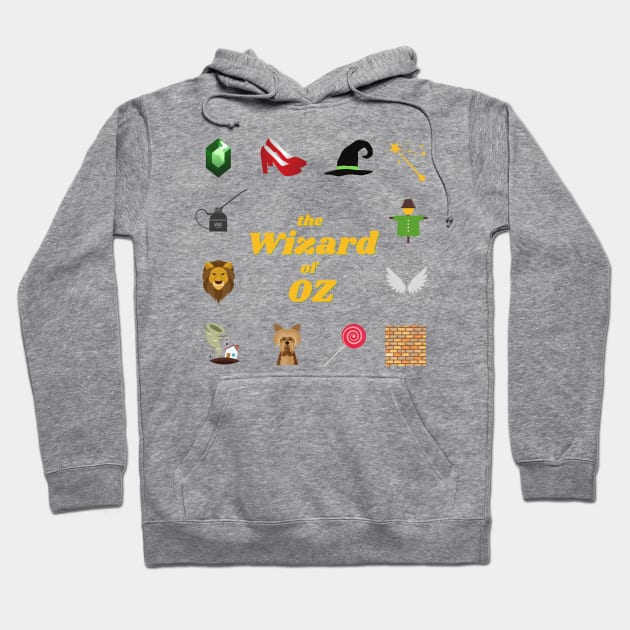 Wizard of OZ Hoodie by PorchProductions